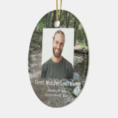 Memorial Keepsake verdwenen, maar niet vergeten Keramisch Ornament (Links)