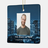 Memorial Keepsake verdwenen, maar niet vergeten Keramisch Ornament (Links)