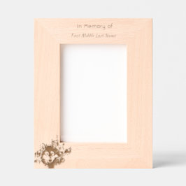 Memorial Keepsake Wolf Wolves Animal art Gegraveerde Lijstjes