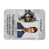 Memorial Keepsake Wolf Wolves Animal art Magneet (Horizontaal)