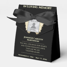 Memorial Keepsakes en Gifts Favor Box Bedankdoosjes