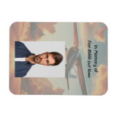  Memorial Keepsakes Pilot Airplane Sunset Magneet (Horizontaal)