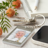 Memorial Keepsakes | Toetsenbord met foto's en Roo Sleutelhanger (Voorkant Rechts)