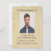 Memorial Keepslag Wolf Wolves Animal art Kaart (Achterkant)