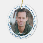 Memorial Keramisch Ornament (Links)