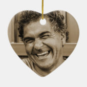 Memorial-kerstmis Keramisch Ornament (Achterkant)