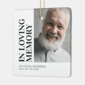 Memorial-kerstmis Keramisch Ornament (Links)