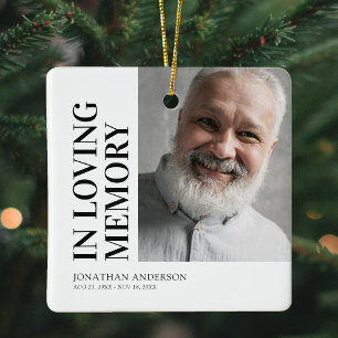 Memorial-kerstmis Keramisch Ornament