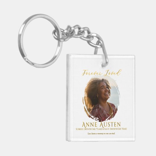 Memorial Keychain (Voorkant Links)
