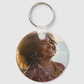 Memorial Keychain Personalized Keepsake (Voorkant)