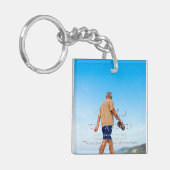 Memorial Keychain Personalized Keepsake (Voorkant Links)