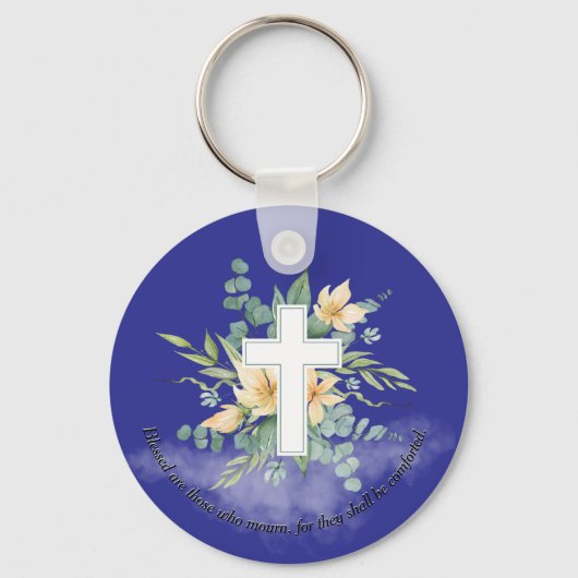 Memorial Keychain Personalized Keepsake (Achterkant)
