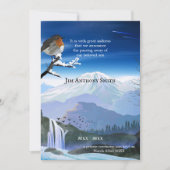 Memorial koninklijke kindersterfte of Uitnodiging (Voorkant)