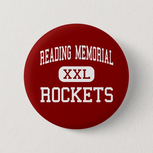 Memorial lezen - Rockets - High Reading Ronde Button 5,7 Cm (Voorkant)