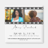 Memorial Magnet – Personalized Tribute Keepsake (Voorkant)