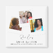 Memorial Magnet – Personalized Tribute Keepsake (Voorkant)