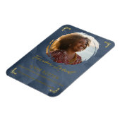 Memorial Magnet – Personalized Tribute Keepsake Magneet (Linkerzijde)