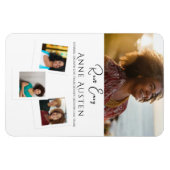 Memorial Magnet – Personalized Tribute Keepsake Magneet (Horizontaal)