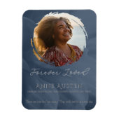 Memorial Magnet – Personalized Tribute Keepsake Magneet (Verticaal)