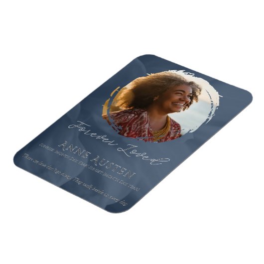 Memorial Magnet – Personalized Tribute Keepsake Magneet (Linkerzijde)