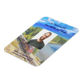 Memorial Memory Card Train Rail Tram Railway Magneet (Linkerzijde)