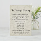 Memorial met Angel Wings en Heart Kaart (Staand voorkant)