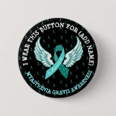 Memorial MG Warrior Awareness Ribbon Button (Voorkant)