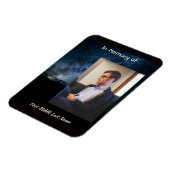 Memorial Milky Way Starry Night Sky  Magneet (Linkerzijde)
