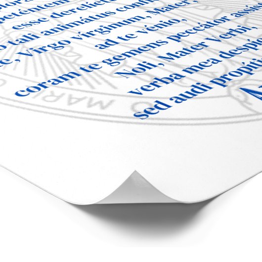 Memorial (Miraculous Medal) Print (Hoek)