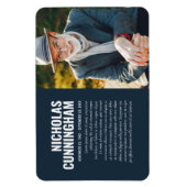 Memorial Modern Foto Prayer Kaart Keepomwille Magneet (Verticaal)