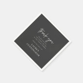 Memorial Modern Simple Minimalist Chic Hartelijk d Servet (Hoek)