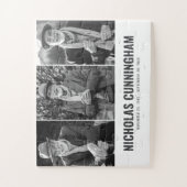 Memorial Modern Three Foto Legpuzzel (Verticaal)