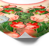 Memorial - Moeder - ALS Rozen in de hemel groeien Poster (Hoek)