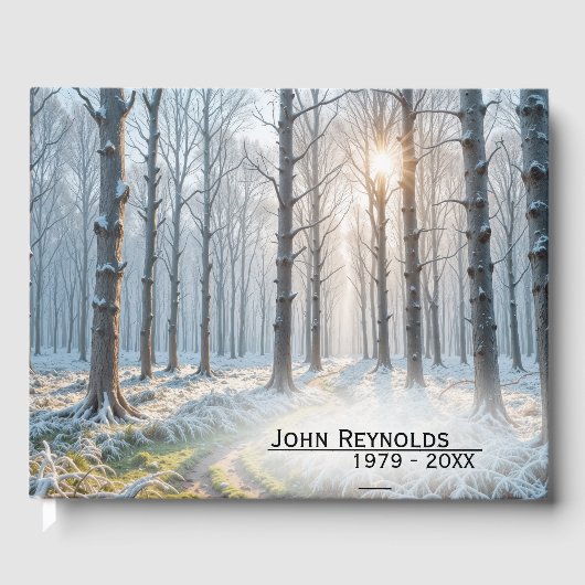 Memorial Morning Sunshine bij Frosty Forest Gastenboek (Voorkant)