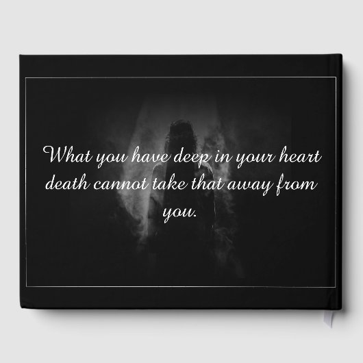 Memorial Multomap in the light - afscheid van mijn Gastenboek (Achterkant)