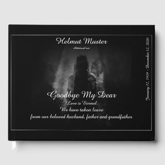 Memorial Multomap in the light - afscheid van mijn Gastenboek (Voorkant)