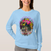 Memorial My Angel heeft Vier poten Flowers PM0001 T-shirt (Voorkant)