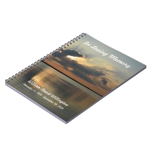 Memorial of Funeral Book Notitieboek (Linkerzijde)