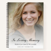 Memorial of Funeral Book Notitieboek (Voorkant)