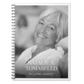 Memorial of Funeral Photo Guest Book Notitieboek (Voorkant)