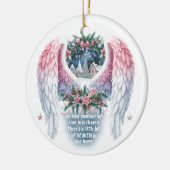Memorial Ornament _ Omdat iemand van wie we houden (Links)