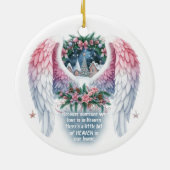 Memorial Ornament _ Omdat iemand van wie we houden (Achterkant)