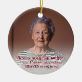 Memorial Ornamenten met kerstfoto's (Voorkant)