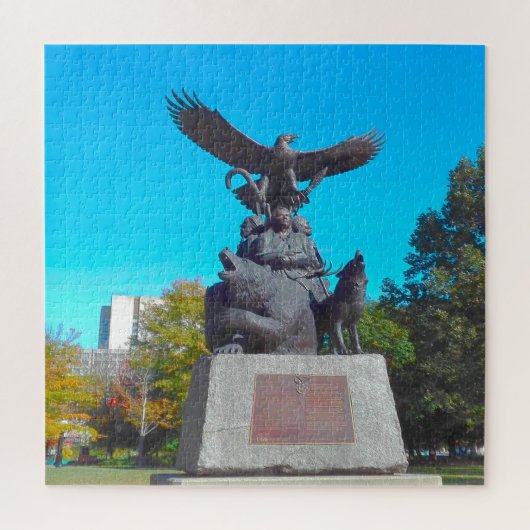 Memorial Ottawa Canada Veterans Legpuzzel (Verticaal)
