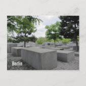Memorial over de holocaust in Berlijn Briefkaart (Voorkant)