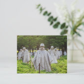 Memorial over oorlogsveteranen briefkaart (Staand voorkant)