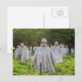 Memorial over oorlogsveteranen briefkaart (Voorkant / Achterkant)