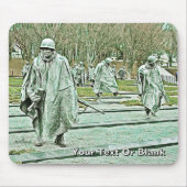 Memorial over oorlogsveteranen muismat (Voorkant)