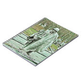 Memorial over oorlogsveteranen notitieboek (Linkerzijde)