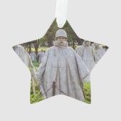 Memorial over oorlogsveteranen ornament (achterkant)